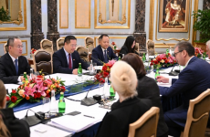 塞爾維亞武契奇總統會見張耿城總經理